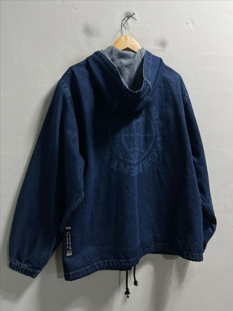 105-110 LMC 루즈핏 데님 후드 청자켓 이미지