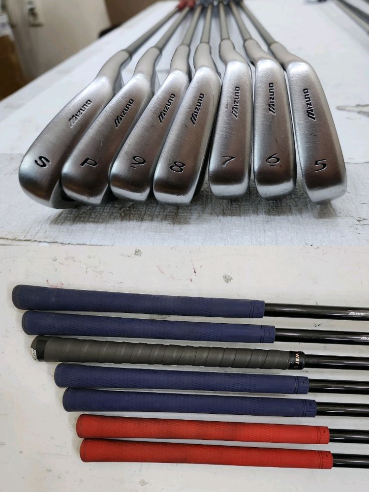 15만 미즈노 아이언 등 남성용 중고골프채 풀세트--2