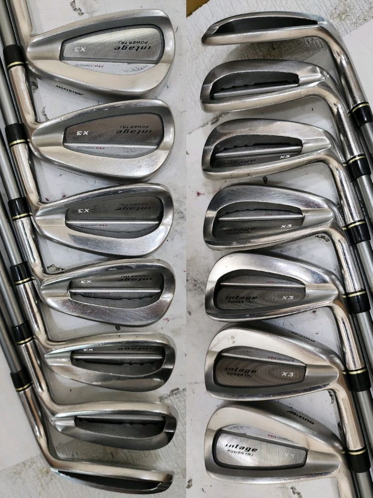 15만 미즈노 아이언 등 남성용 중고골프채 풀세트--4