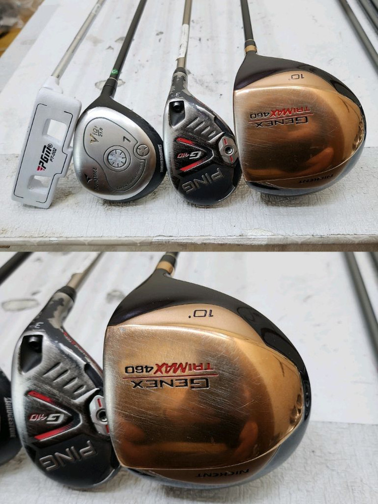 15만 미즈노 아이언 등 남성용 중고골프채 풀세트--6