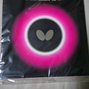 탁구 버터플라이 로제나 러버 블랙