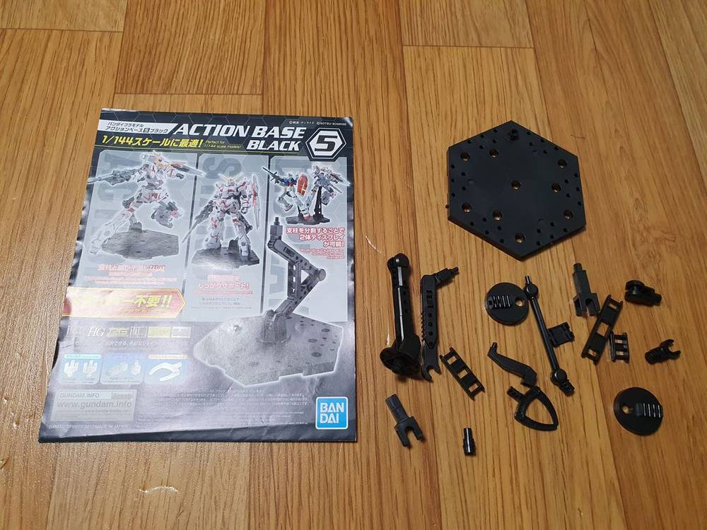hg 퍼스트+rg 갓건담+더블오 퀀터+액션베이스5 일괄 건담,건프라--3