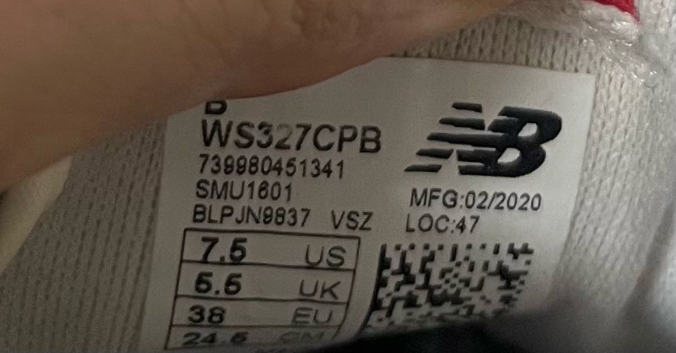 245 뉴발란스327 운동화--4