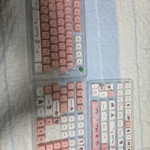 사오파오 마이멜로디 키캡 풀구성품 힌글긱인 이미지