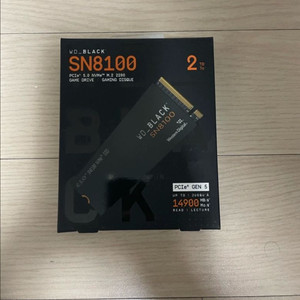 새상품 sn8100 PCIe Gen5 NVMe SSD 2TB