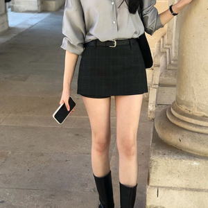 슬로우앤드 체커 뮤트 미니 스커트 팬츠 벨트 세트 판매