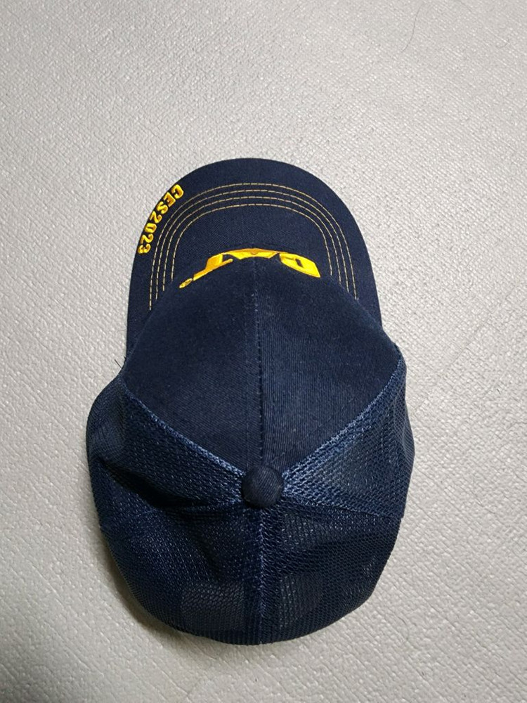 캐터필러 CAT 네이비 메쉬 볼캡--2