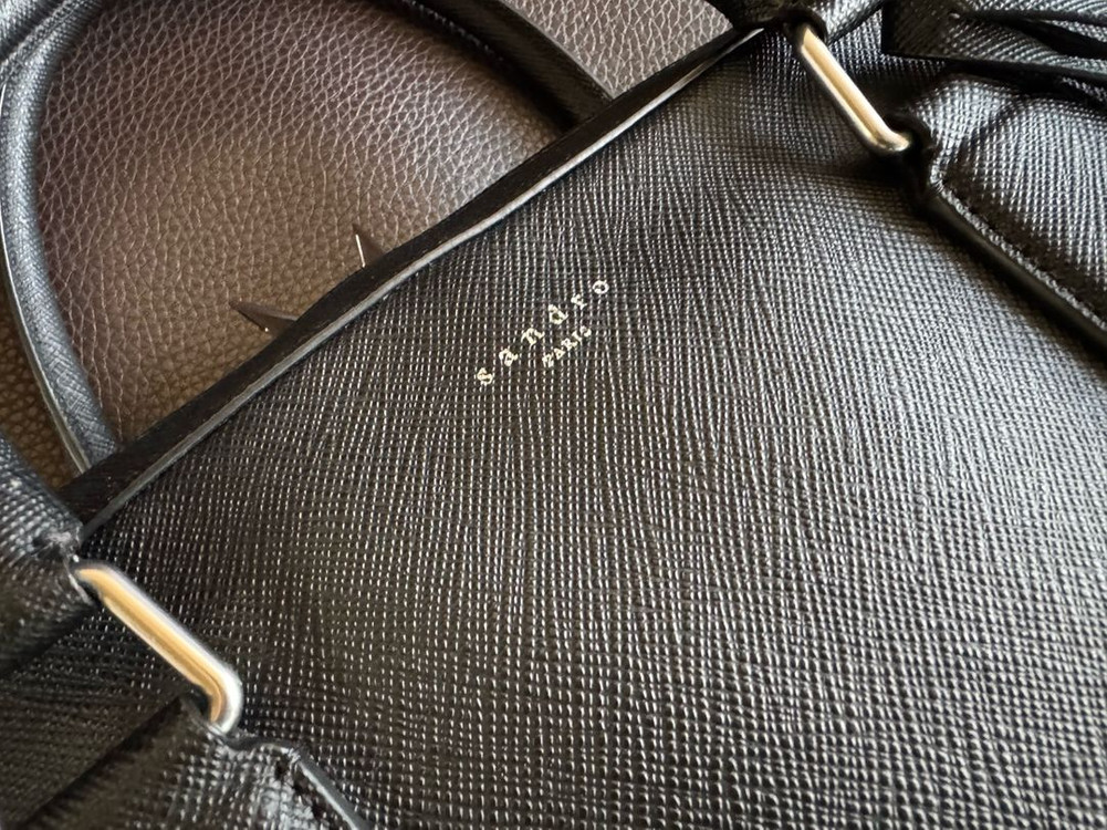 산드로 사피아노 가죽 브리프케이스--3