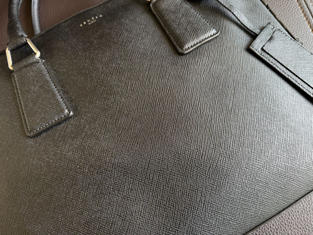 산드로 사피아노 가죽 브리프케이스--4