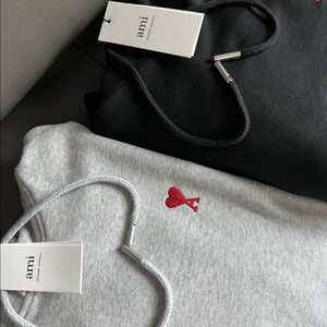 아미 스몰 하트 후드티 남여공용 새상품 택포 이미지