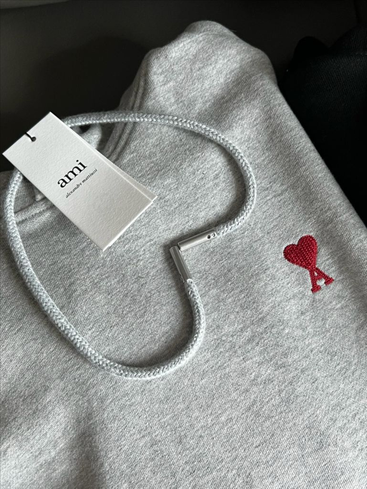 아미 스몰 하트 후드티 남여공용 새상품 택포 이미지