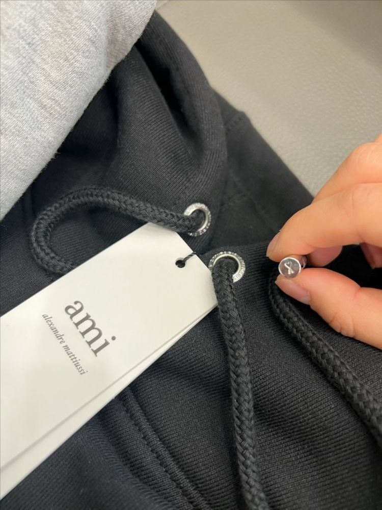 아미 스몰 하트 후드티 남여공용 새상품 택포 이미지