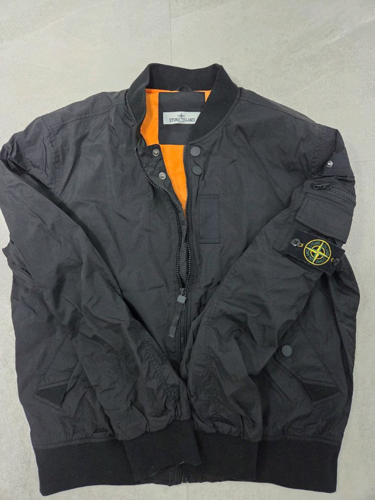 스톤 아일랜드 봄버 자켓--2