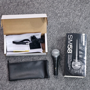 SM58 다이나믹 마이크 풀박스 + 마이크스펀지증정