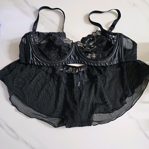 레이스 속옷 브라 와이어 브라 1종세트 #완전새거# 이미지