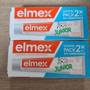 독일 엘멕스 주니어 치약 75ml*2입 더블팩