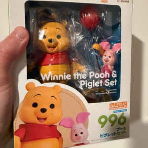넨도로이드 996 디즈니 곰돌이 푸 & 피글렛 세트 (미개봉)