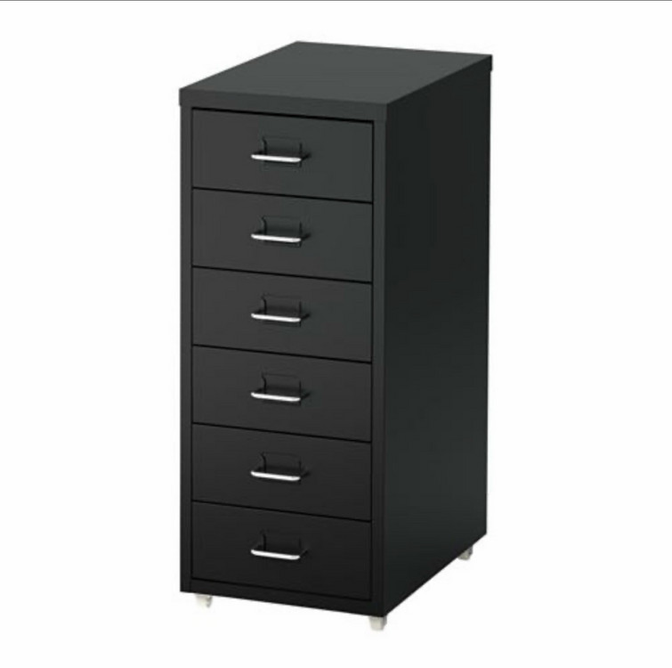 원목 책상/작업대 + 서랍장 세트 (국내 주문 제작) 이미지