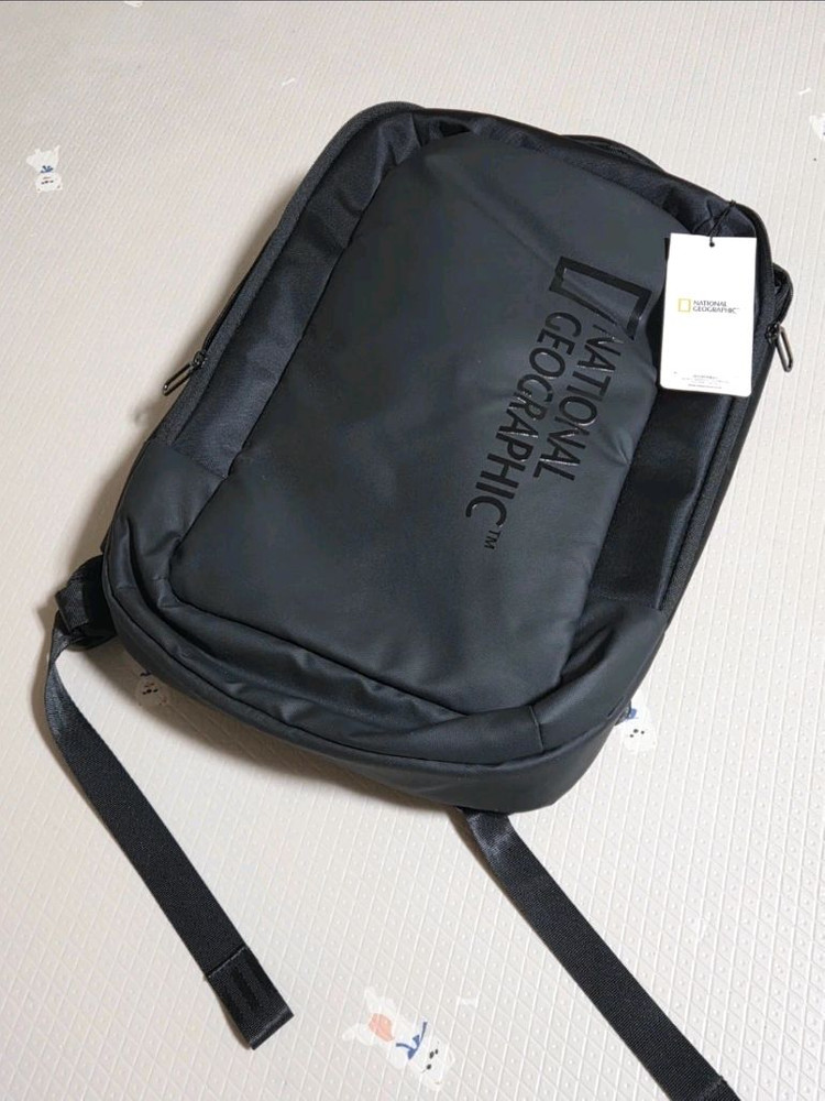 내셔널지오그래픽 심포니 백팩 블랙 새상품 (정가 245,000원)--2
