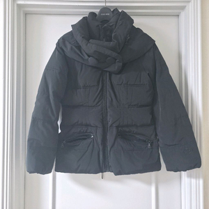 조이골프 여성 검정 패딩 90