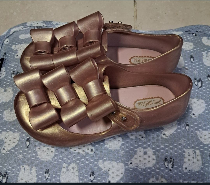 미니멜리사 리본샌들 신발 usa10 사이즈--1