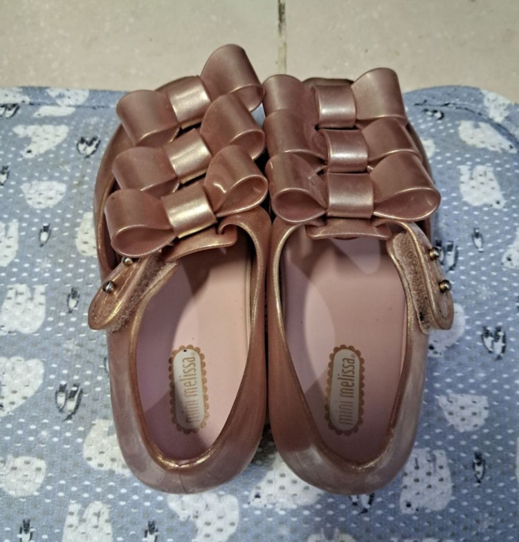 미니멜리사 리본샌들 신발 usa10 사이즈--3