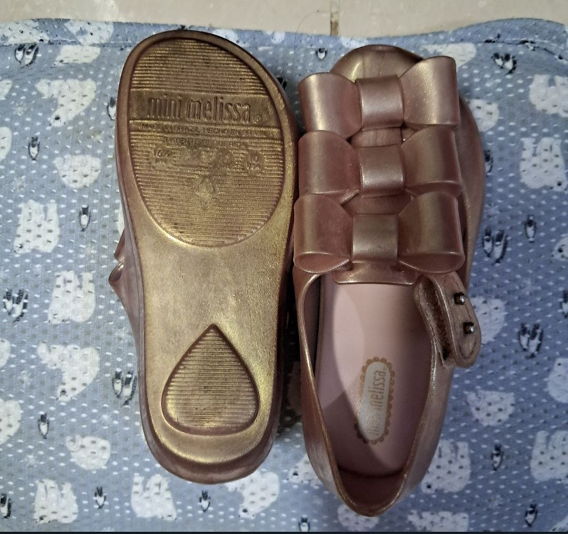 미니멜리사 리본샌들 신발 usa10 사이즈--4