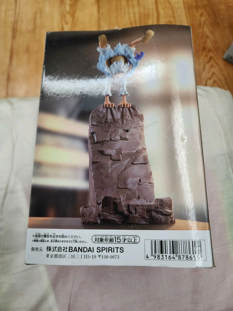 원피스 니카 루피 휴대폰 거치대 피규어--2