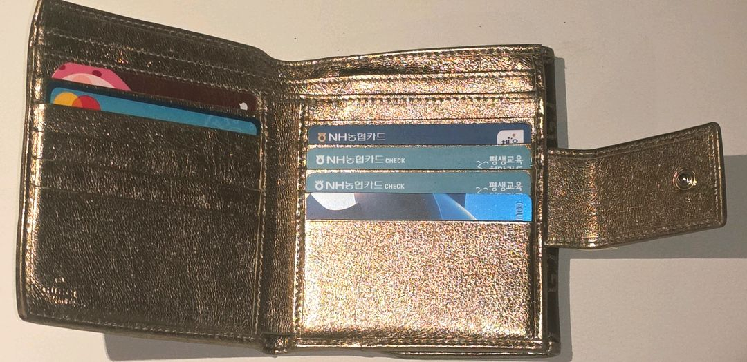 정품 구찌 반지갑--1