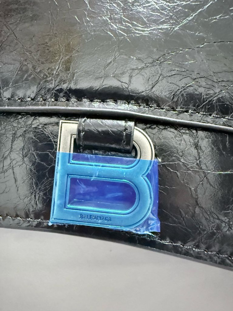 새상품> 아워글래스 빈티지실버 숄더--3