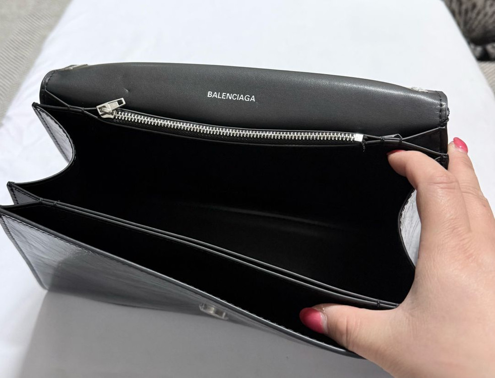 새상품> 아워글래스 빈티지실버 숄더--4