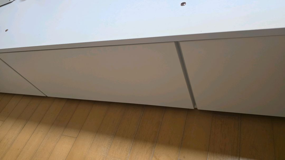 싱글침대프레임(바퀴형서랍3개)+6단책장--1