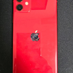아이폰 11 해외판 128기가 레드 상태좋음