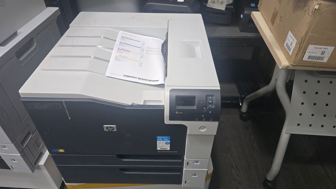 a3컬러 레이저 복합기 hp m750--0