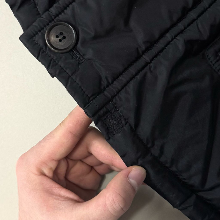 [M/당일출고]프라다 삼각로고 롱패딩--7