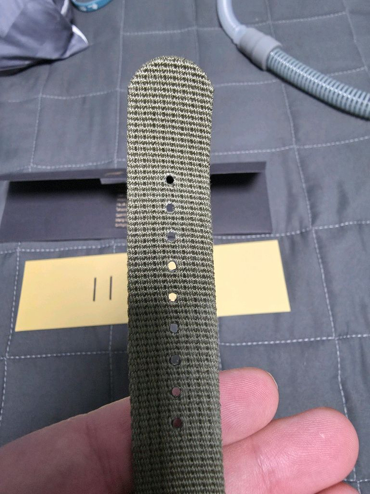 RSM 나토밴드 밀리터리 스트랩 그린카키20미리 판매합니다--2