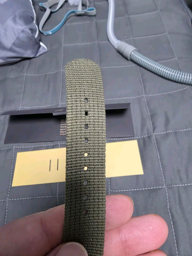 RSM 나토밴드 밀리터리 스트랩 그린카키20미리 판매합니다--3