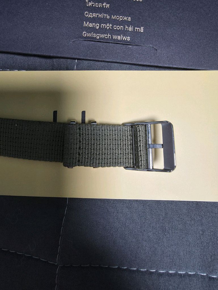 RSM 나토밴드 밀리터리 스트랩 그린카키20미리 판매합니다--5