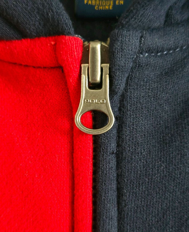 폴로 랄프로렌키즈 컬러블록 후드집업 5사이즈--3