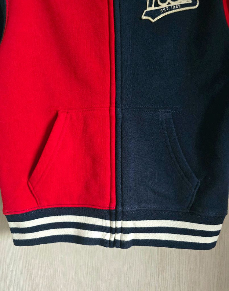 폴로 랄프로렌키즈 컬러블록 후드집업 5사이즈--5