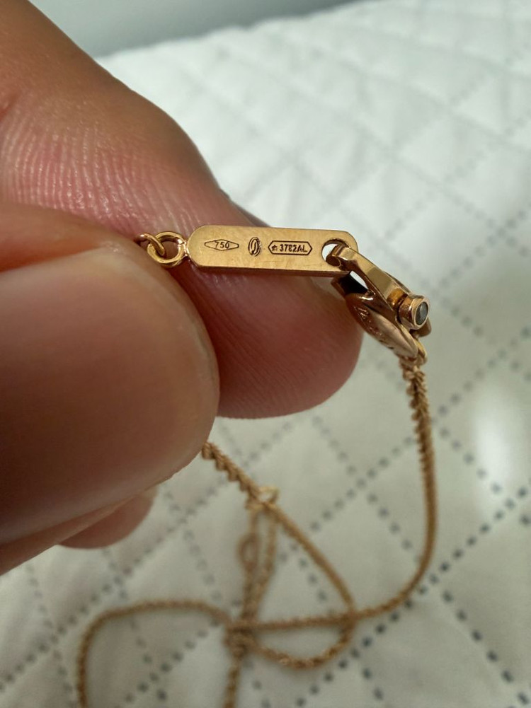 18k 다미아니 벨에포크 목걸이 로즈골드 라지 이미지