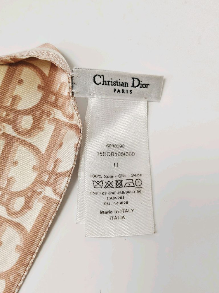 디올 오블리크 미차 스카프 로즈데벙 이미지