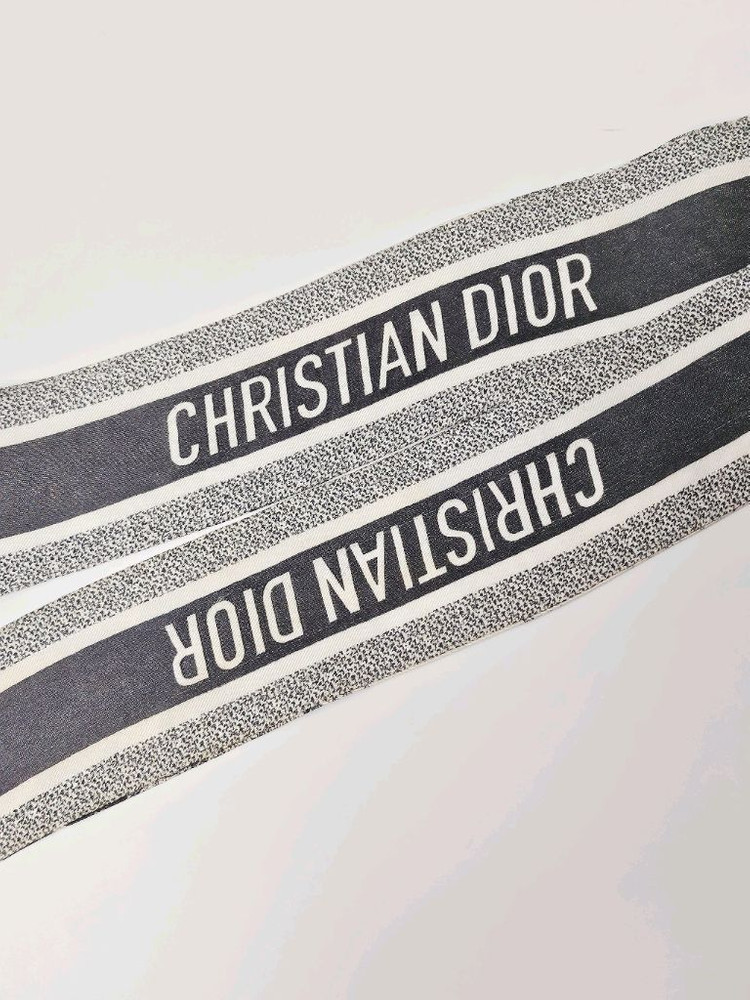 디올 Toile de Jouy 미차 스카프 그레이 아이보리 이미지