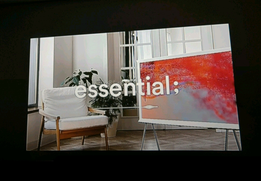 반쿄 빔프로젝터+리모컨 자체ott사용가능--1