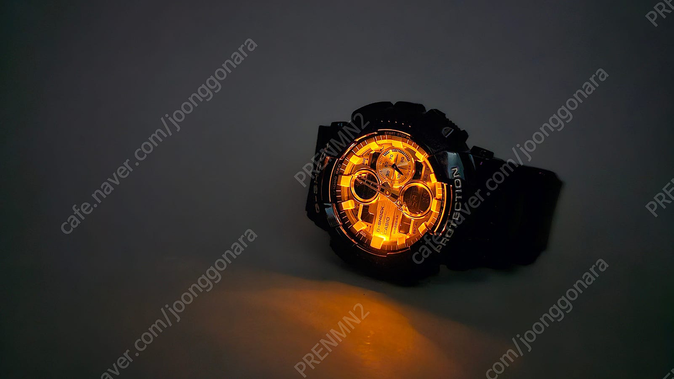 카시오 지샥 GA-140GB 로즈골드 이미지