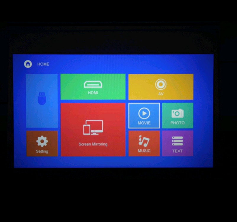 트리아이나 LP852 HD 빔프로젝터 전용가방포함--4