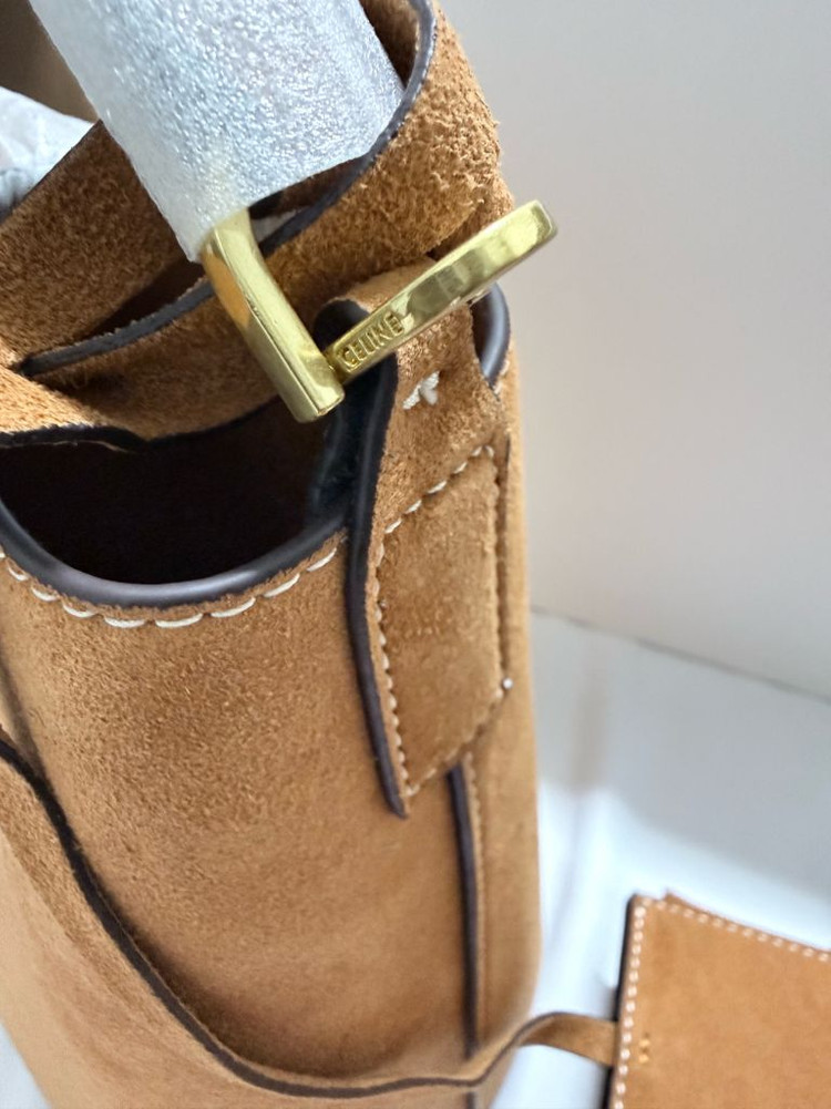 풀박스 새상품>스웨이드 버킷백--2