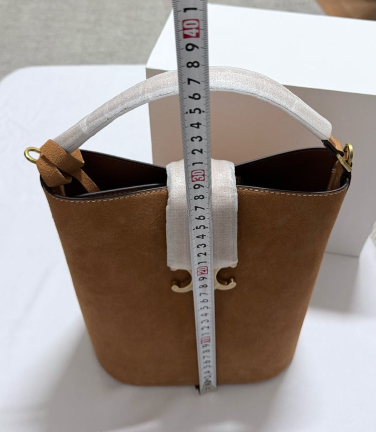 풀박스 새상품>스웨이드 버킷백--8