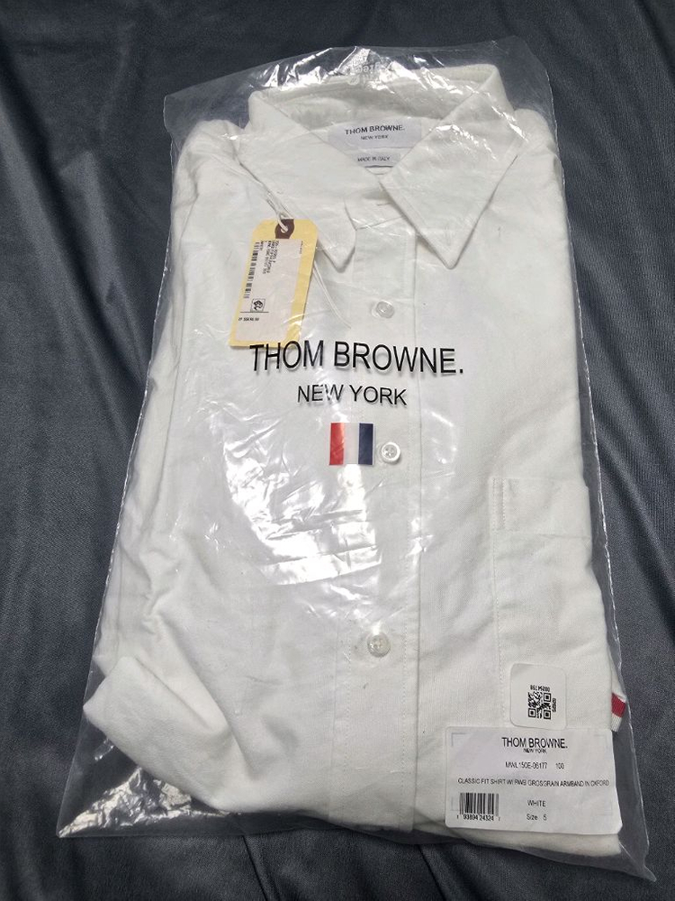 톰브러운 정품 옥스포드 셔츠 사이즈 5--2