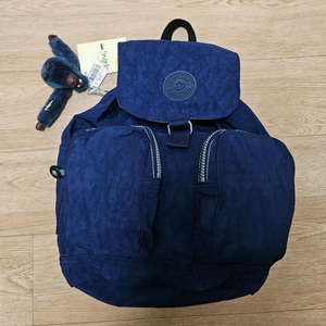 새상품 키플링 Honeybee Indi 백팩 (원숭이 키링-블랙라벨 포함) 택포33000